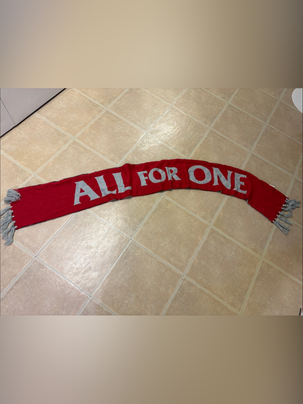 Toronto FC "All For One" soccer club scarf, 2022 membership